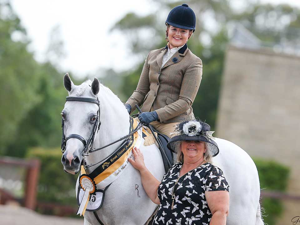 Raven Lodge Charmed and Emily Marchant, Champion Youth Show Hunter